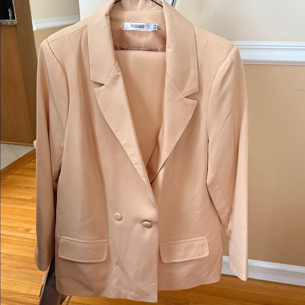 Missguided Cream Jacket